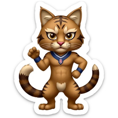 Arizona Wildcats mascot sticker