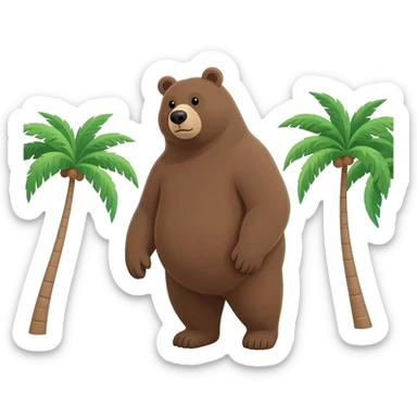 Humphrey The Bear South Pacific sticker
