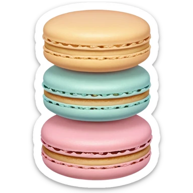 Macaroon sticker