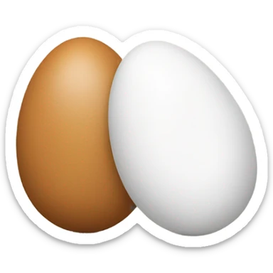 Two eggs  sticker
