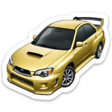 Subaru wrx 9 2006 sticker