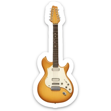 guitar sticker