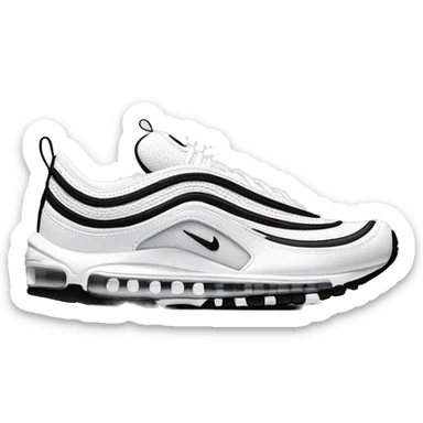 Nike Air Max 97 white sticker
