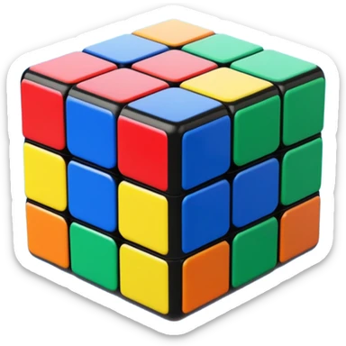 Rubik Cube sticker