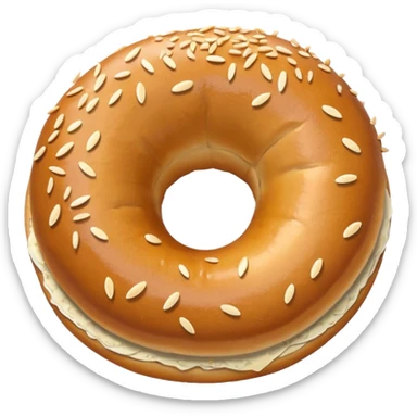 bagle sticker