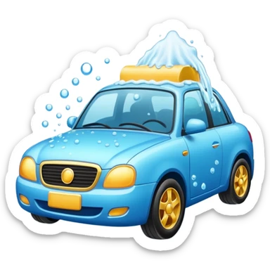 CAR WASH sticker