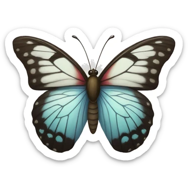 butterfly sticker