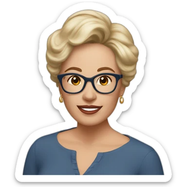 colette minton fit sticker