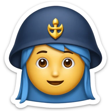 Potrzebuje emotki gołębia granatowego z połyskującą szyją sticker