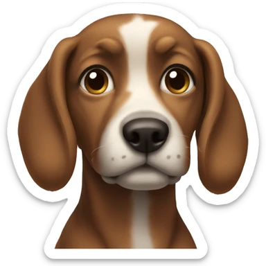 Gendered dog sticker