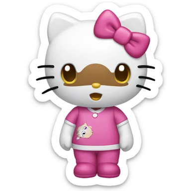 hello kitty  sticker
