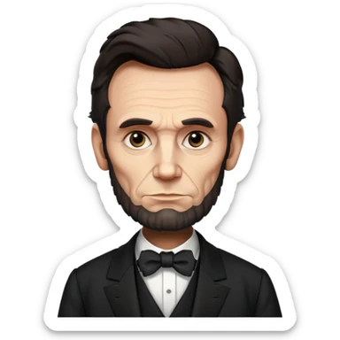 Abraham Lincoln sticker