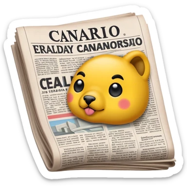 Presse Canario sticker