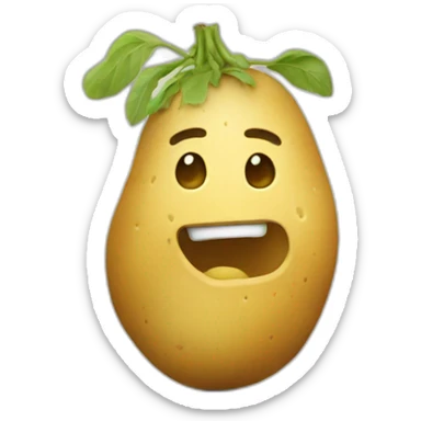 une patate sticker