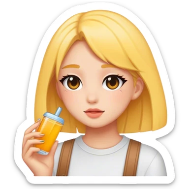 Aesthetic girl vibes sticker