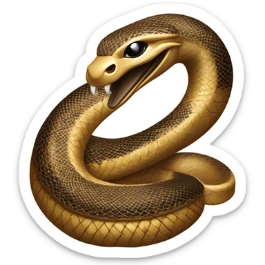 ancient egypt cobra sticker