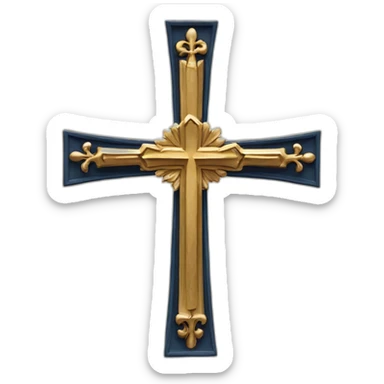 Croix catholique magnifique  sticker