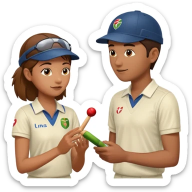 Mujhko ek app Banakar cricket ka jisse sath mein baithkar Khel sake usko aur samne wale se baat bhi kar saken Aisa option do ek aur ka sticker