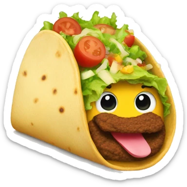 taco sticker