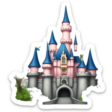  Disneyland castle sticker