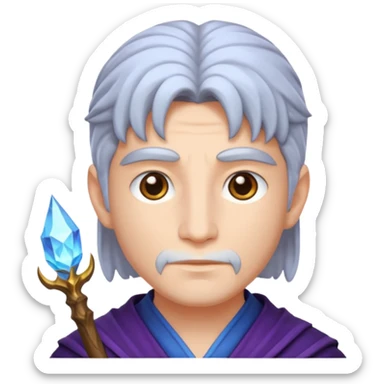merlin  zen mago magico sticker