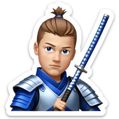 Steadfast Samurai sticker
