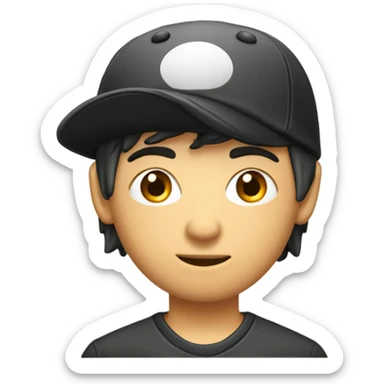 billard, mongole , 20 ans, yeux bridés, cheveux longs frisés, casquette noir sticker