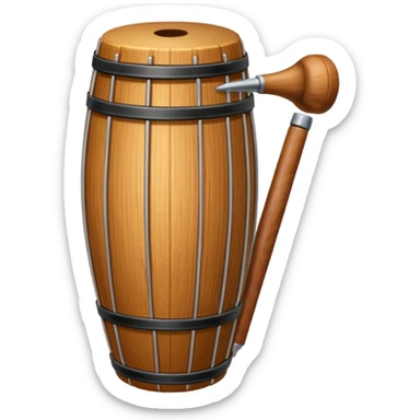 güiro instrumento sticker