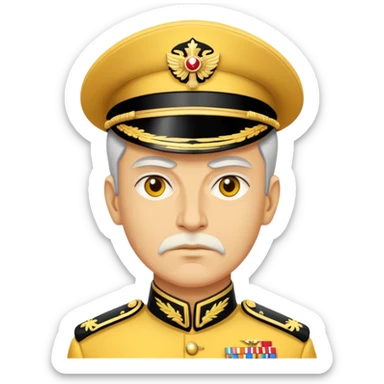 Make an emoji of general Thera of Stick War saga sticker