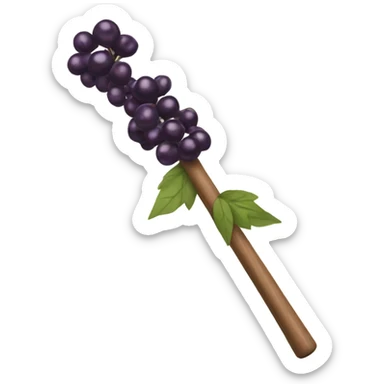  elderberry wand  sticker