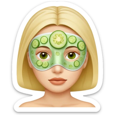 women beauty facial mask sticker
