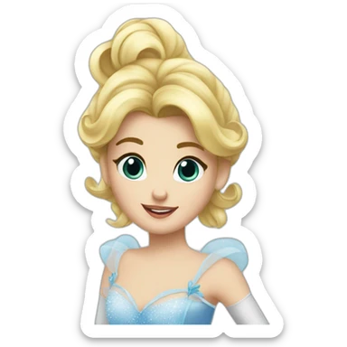 Cendrillon sticker