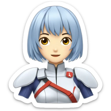 Rei ayanami sticker