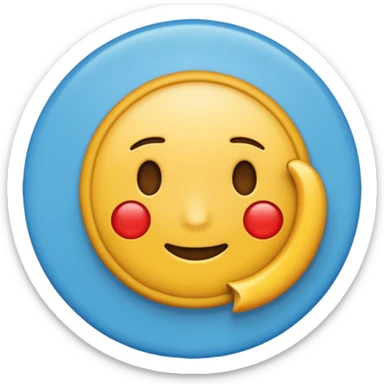 Um emoji do símbolo de 𝝅 sticker