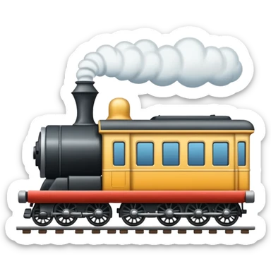A train on fent sticker
