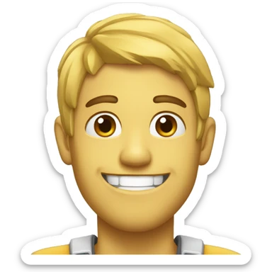 Cordón sonriente  sticker