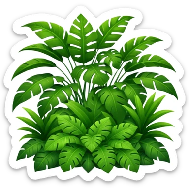 jungle sticker