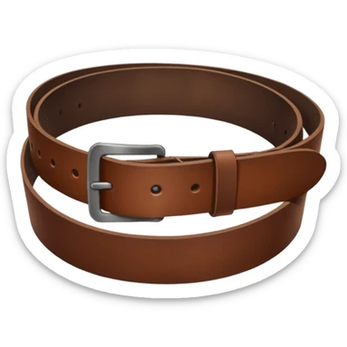 BELT IN HAND sticker