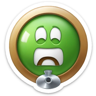 ringer, a notification bell logo,for a social media website sticker