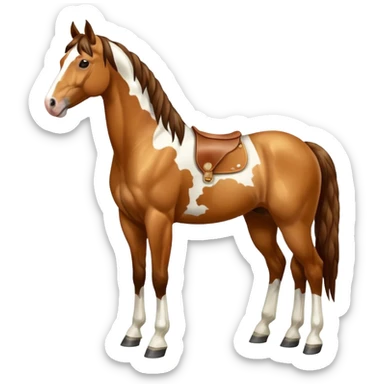 American Paint horse sticker