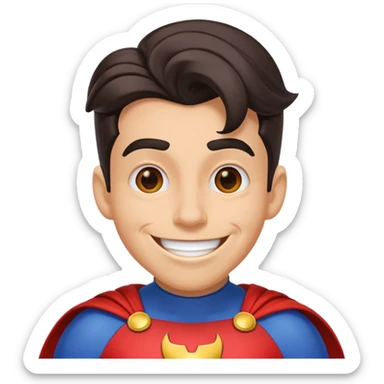 I want a goofy super hero sticker