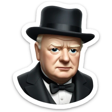 Churchill sticker