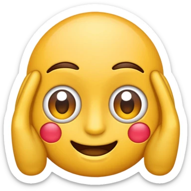 Emoji de brilho sticker