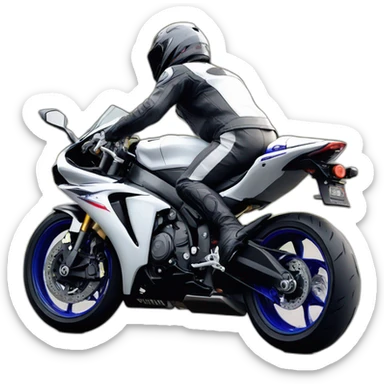 Yamaha R1 sticker