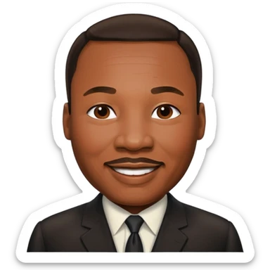 Martin Luther King Jr. sticker