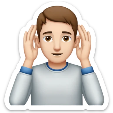 I can’t hear you  sticker