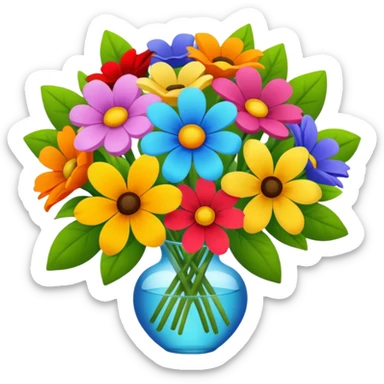 BUQUE DE FLORES sticker