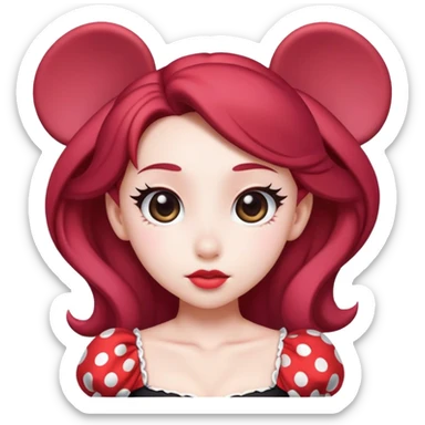 Gidle minnie  sticker