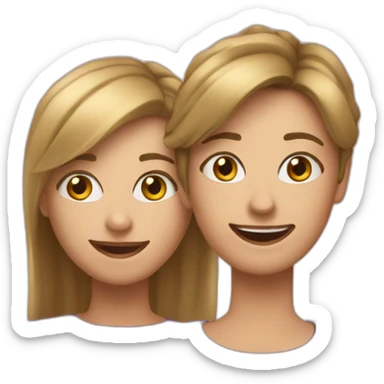 Deux meilleurs amies sticker