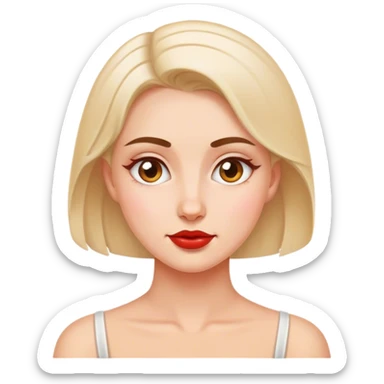 polish woman sticker